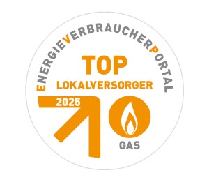 Auszeichnung Top Lokalversorger Gas